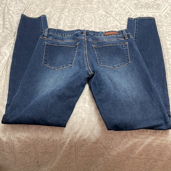 Articles of Society Low Rise Dark Wash Skinny Jeans - Picture 5 of 7